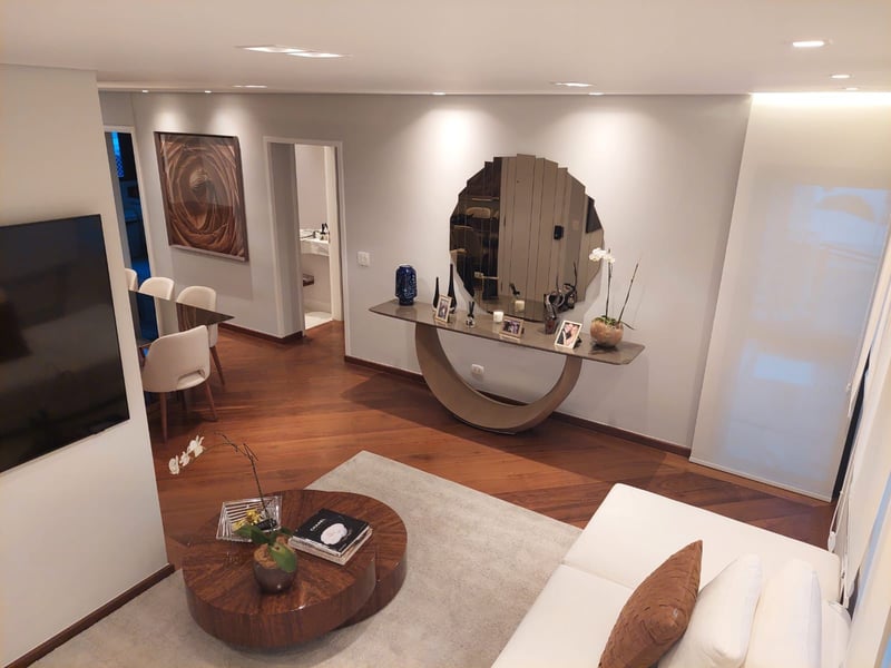 Residencial Júlio Verne &mdash; Detalhe da sala de estar