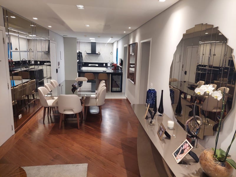 Residencial Júlio Verne &mdash; Vista integrada da sala