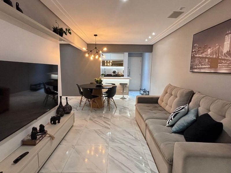 Condomínio Terrazzo Nobile &mdash; Sala de estar ampla