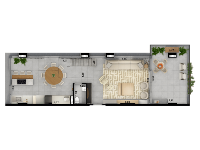 Unidade Superduplex Inferior