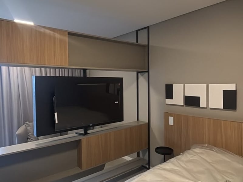 Studio para alugar com 45 m², 1 quarto e 1 vaga