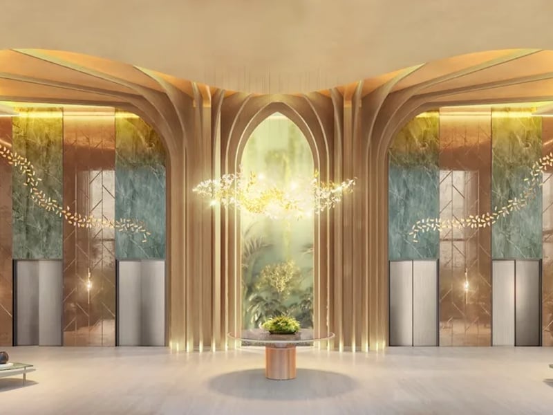 Perspectiva Ilustrada Lobby