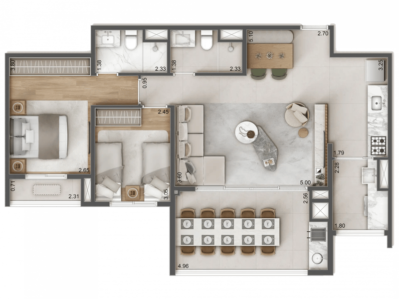 82m²