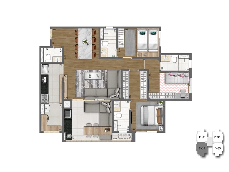 109m²