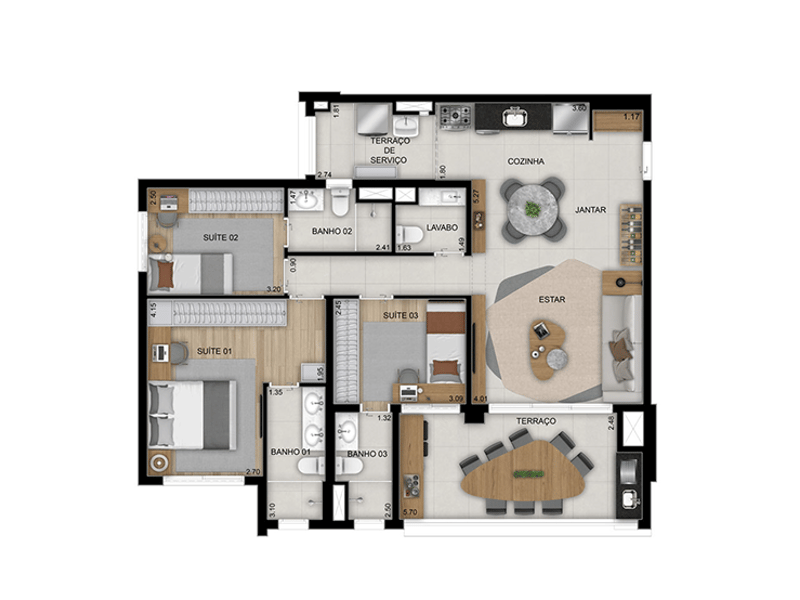 110m²