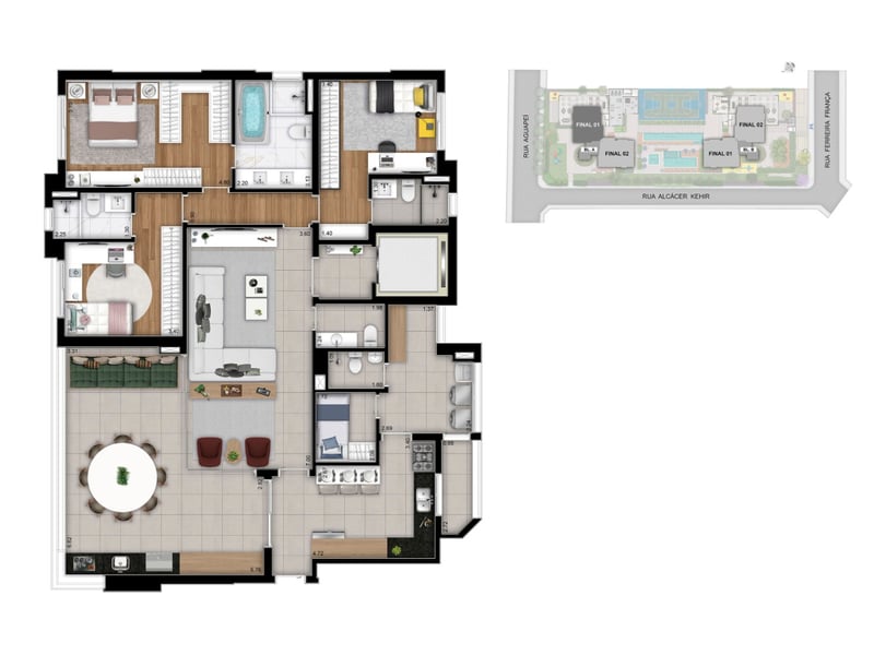 160m²