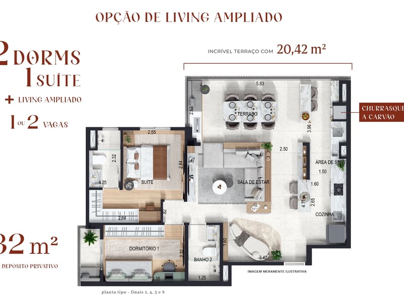 82m²