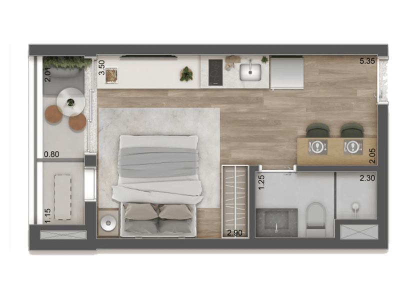 25m²