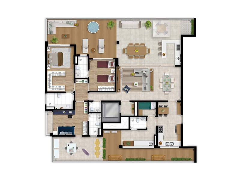 239m²