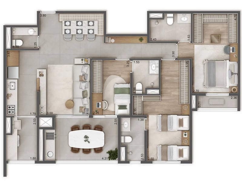 109m²
