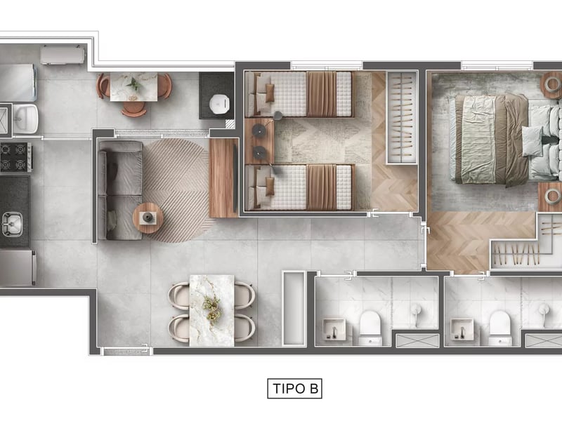 48m²