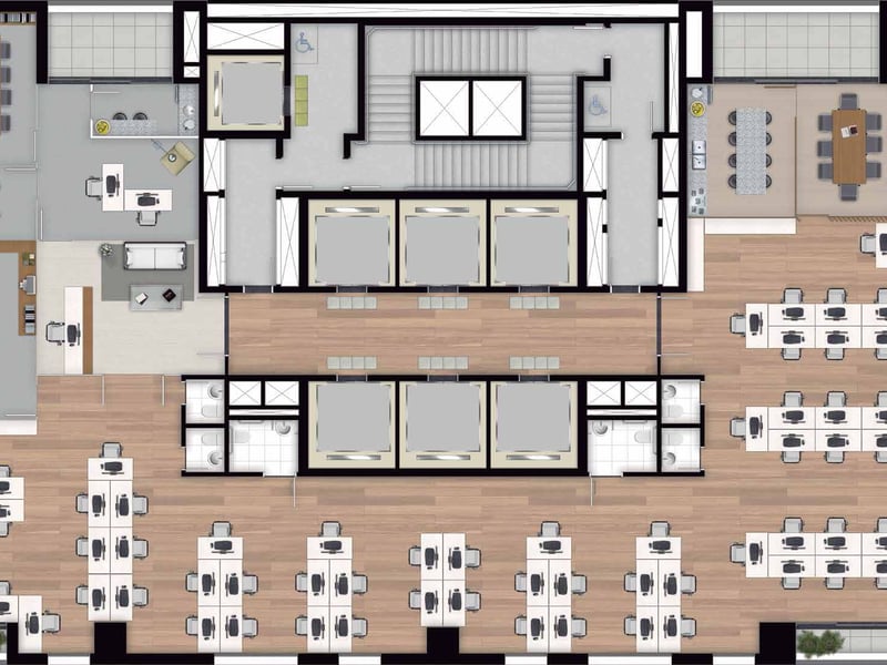 500m²