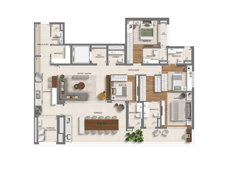 179m²