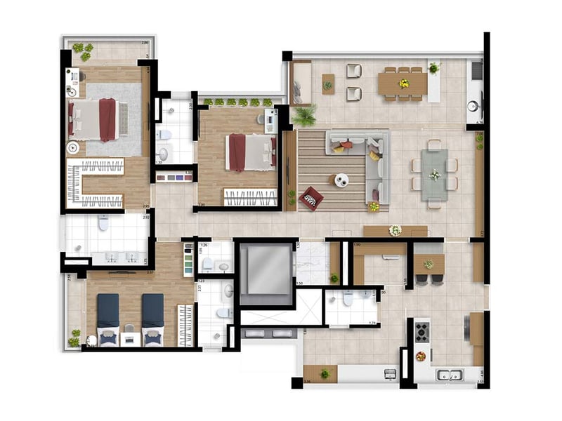 162m²
