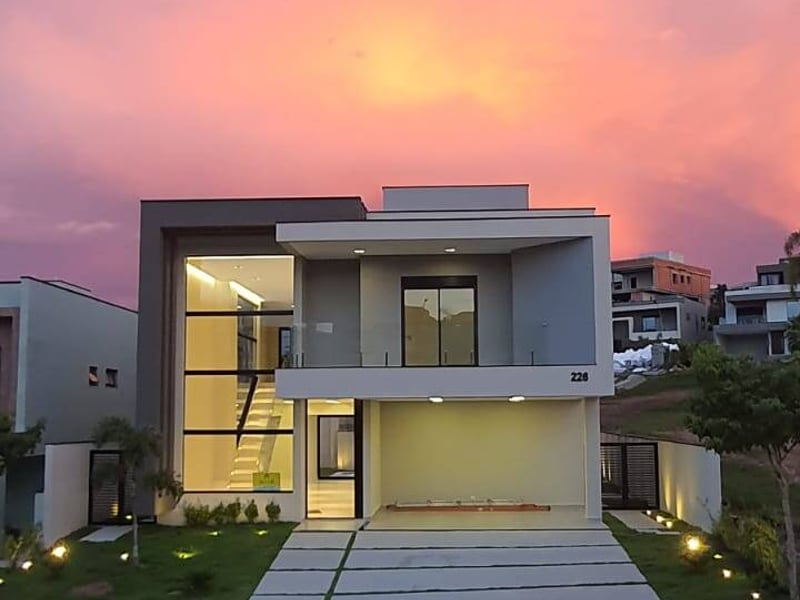 Casa em condomínio com 5 suítes para venda ou locação